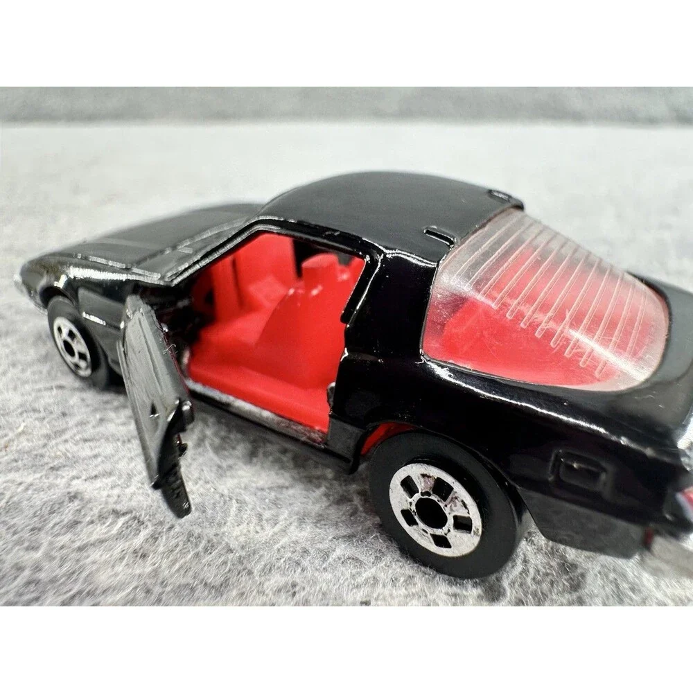 ROAD CHAMPS Die Cast #41 Mazda RX7 Black Car T5
